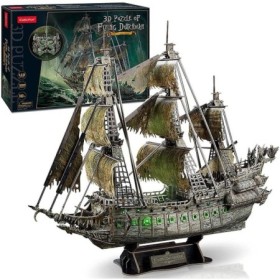 Marile Arhitecturi ale lumii Puzzle 3D cu led Flying Dutchman 360 piese